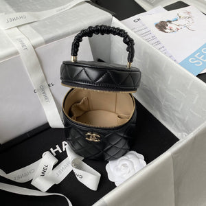 Chanel Vanity Case Lambskin AP2730 Black - Default Title - View 8