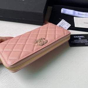 Chanel Flap Wallet Grained shiny calfskin AP2739 pink - Default Title - View 4