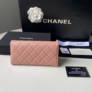 Chanel Long Flap Wallet Grained shiny calfskin AP2740 Pink - Default Title - View 2