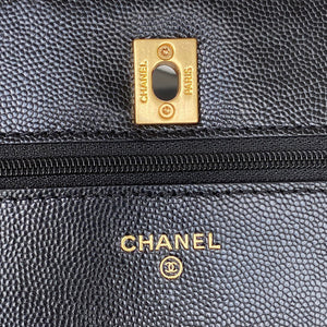 Chanel AP2840 Small Flap Bags Calfskin Black - Default Title - View 9