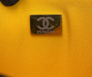 Chanel AP2844 Wallet on chain Lambskin bag with top handle Light gold Yellow - Default Title - View 8