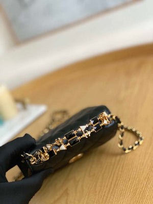 Chanel AP2944 Clutch with Chain Lambskin Black - Default Title - View 5