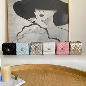 Chanel AP3020 Clutch with chain lambskin gold tone metal Sliver - Default Title - View 10
