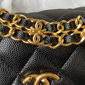 Chanel AP3021 Mini Flap Bag WOC Calfskin Phone bag Black - Default Title - View 4