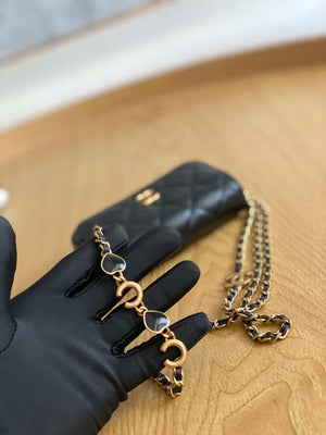 Chanel AP3036 Clutch With Chain lambskin Black - Default Title - View 5