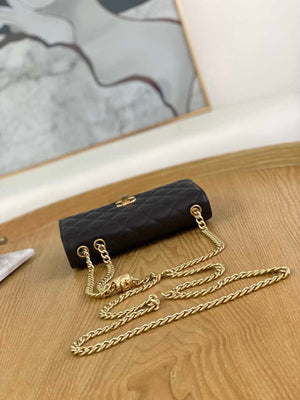 Chanel AP3043 WALLET ON CHAIN Lambskin & Gold-Tone Metal Green - Default Title - View 4