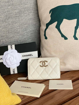 Chanel AP3185 23S Flap Card Holder Calfskin CC65077 - Default Title - View 1