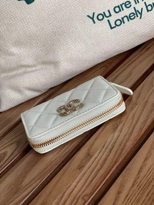 Chanel AP3225 Card Holder Calfskin CC65022 - Default Title - View 3