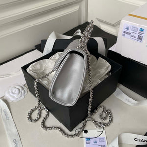 Chanel AP3237 Clutch with chain Lambskin Gold With Handle Bag - Default Title - View 4