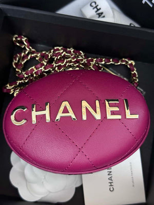 Chanel AP3252 Clutch With Chain Lambskin Wine Red - Default Title - View 8