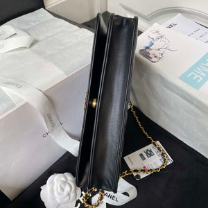 Chanel AP3363 Flap Baguette Bag Lambskin Black - Default Title - View 5