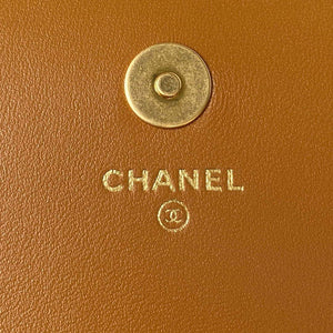 Chanel AP3363 Flap Baguette Bag Lambskin Brown - Default Title - View 9