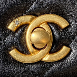 Chanel AP3424 Woc Mini Flap Bag Lambskin Black - Default Title - View 3
