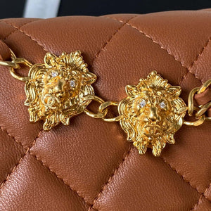 Chanel AP3424 Woc Mini Flap Bag Lambskin Caramel - Default Title - View 4