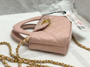 Chanel AP3435 Shiny aged calfskin & gold-tone metal Pink - Default Title - View 4