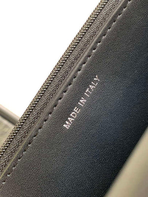 Chanel AP3645 Woc Wallet on Chain Black Shiny Crumpled Calfskin Strass & Ruthenium Finish Metal - Default Title - View 9