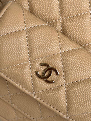Chanel Ap3753 CLASSIC MINI Backpack Calfskin Apricot - Default Title - View 6