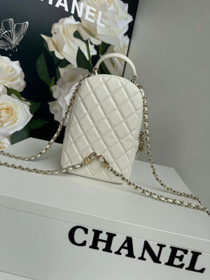 Chanel Ap3753 CLASSIC MINI Backpack Calfskin White - Default Title - View 2