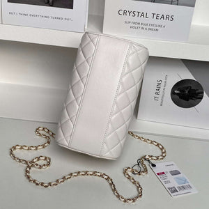Chanel Ap4515 Clutch With Chain in Lambskin gold White - Default Title - View 6