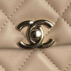 Chanel AP4592 25S Mini Flap Lambskin Apricot gold - Default Title - View 2