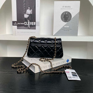Chanel AP4592 25S Mini Flap Black Lambskin gold - Default Title - View 2