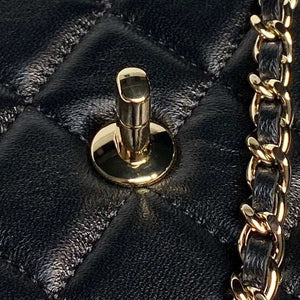 Chanel AP4592 25S Mini Flap Black Lambskin gold - Default Title - View 6