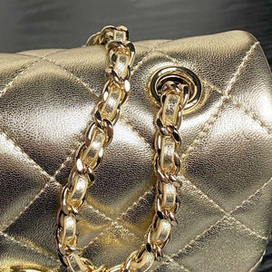 Chanel AP4592 25S Mini Flap Lambskin Gold - Default Title - View 4