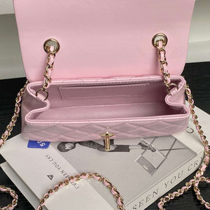 Chanel AP4592 25S Mini Flap Lambskin Pink gold - Default Title - View 7