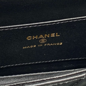 Chanel AP4593 25S Mini Flap Lambskin Black gold - Default Title - View 9