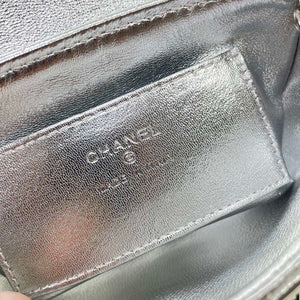 Chanel AP4593 25S Mini Flap Silver Lambskin with Silver Hardware - Default Title - View 9