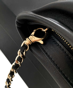 Chanel AP4613 Shiny Lambskin Imitation Pearl & Gold-Tone Metal Black - Default Title - View 7