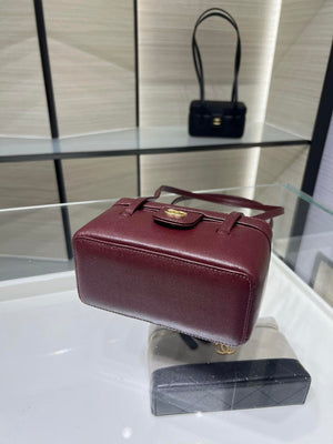 Chanel AP5067 26SS Long Vanity with Leather Strap Wine Red - Default Title - View 4