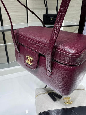 Chanel AP5067 26SS Long Vanity with Leather Strap Wine Red - Default Title - View 8
