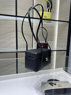 Chanel AP5067 26SS Long Vanity with Leather Strap Black - Default Title - View 3