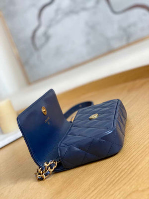 Chanel AP81210 Belt Pocket Bag Blue - Default Title - View 7