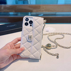 Chanel Apple Iphone Leather Premium Deluxe Phone Case Protection C11001 - iPhone15pro max £¨6.7£© - View 3