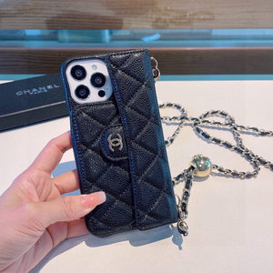 Chanel Apple Iphone Leather Premium Deluxe Phone Case Protection C11002 - iPhone15pro max £¨6.7£© - View 1