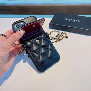 Chanel Apple Iphone Leather Premium Deluxe Phone Case Protection C11003 - iPhone15pro max £¨6.7£© - View 4