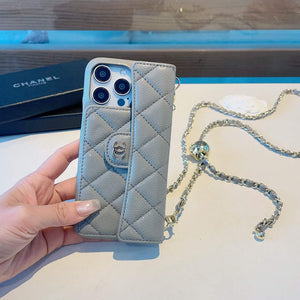 Chanel Apple Iphone Leather Premium Deluxe Phone Case Protection C11005 - iPhone15pro max £¨6.7£© - View 1