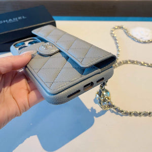 Chanel Apple Iphone Leather Premium Deluxe Phone Case Protection C11005 - iPhone15pro max £¨6.7£© - View 6