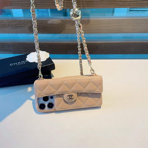 Chanel Apple Iphone Leather Premium Deluxe Phone Case Protection C11006 - iPhone15pro max £¨6.7£© - View 3