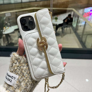 Chanel Apple Iphone Leather Premium Deluxe Phone Case Protection C11012 - iPhone15pro max £¨6.7£© - View 1