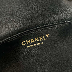 Chanel AS1115 Small Flap bag Satin fabric Black - Default Title - View 6