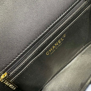 Chanel AS1116 Printed Fabric & Gold Metal Black & Multicolour - Default Title - View 8