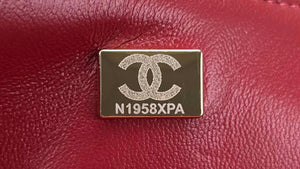Chanel AS1116 Small Flap bag Woolen A69900 Red - Default Title - View 9