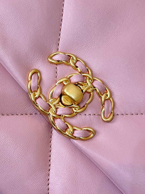 Chanel AS1160 Chanel 19 Handbag Flap Lambskin Pink - Default Title - View 4