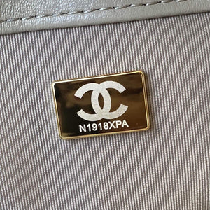 Chanel AS1161 Chanel 19 Large Flap Bag Lambskin B05179 Grey Silver - Default Title - View 9