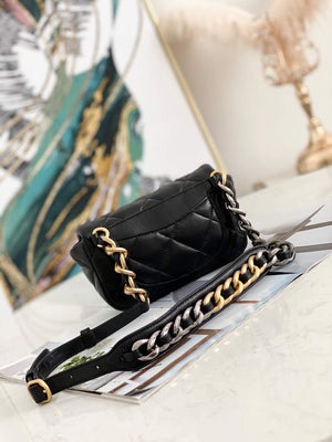 Chanel AS1163 Chanel Flap bag Lambskin Black - Default Title - View 2