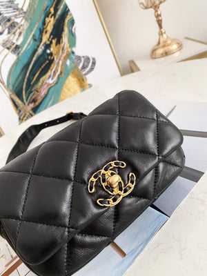 Chanel AS1163 Chanel Flap bag Lambskin Black - Default Title - View 4