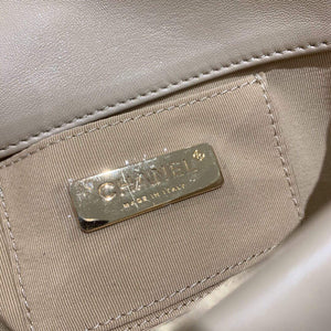 Chanel AS1163 Chanel Flap bag Lambskin Yellow - Default Title - View 9